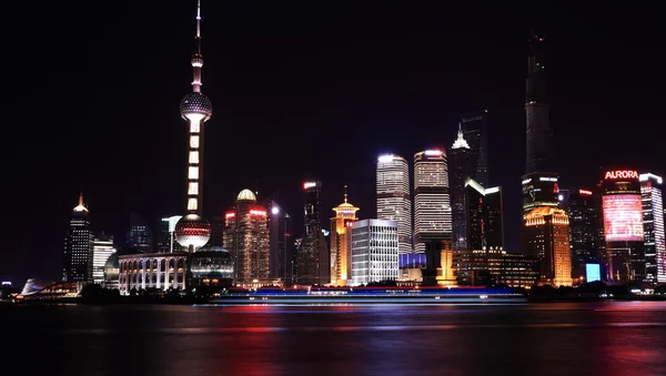 Night view of shanghai — Stock Photo, Image