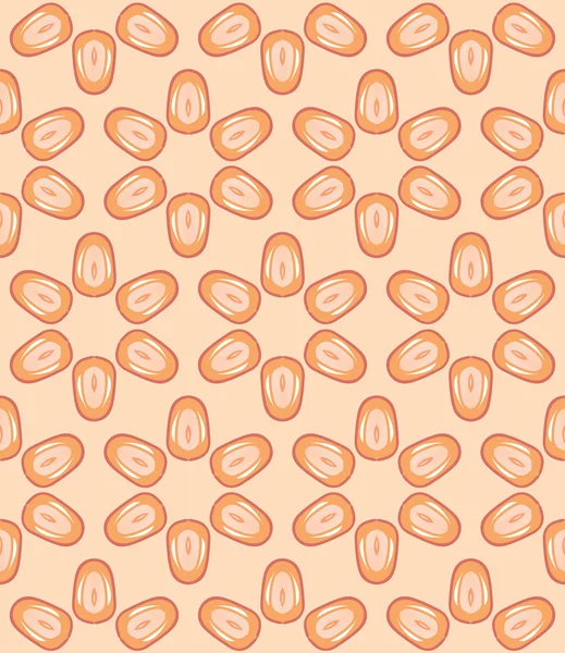Modèle sans couture avec caramel — Image vectorielle