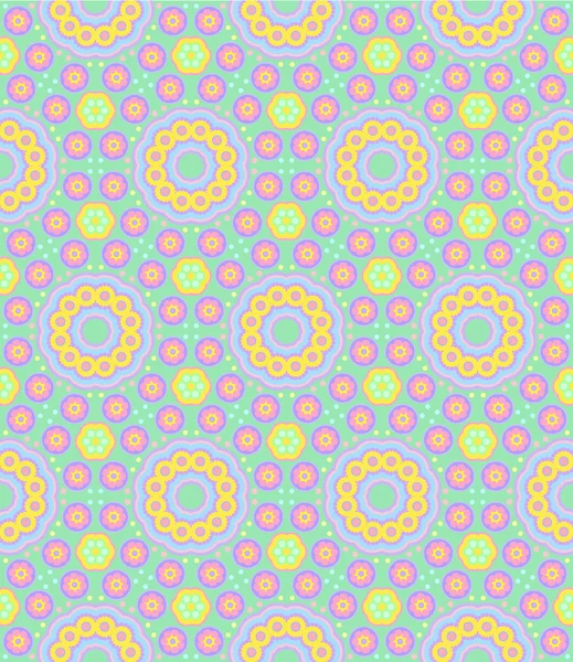 Childish Festive Seamless Pattern — Stock Vector