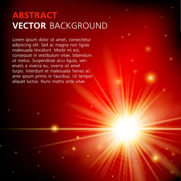 Abstract vector achtergrond met sterren. — Stockvector