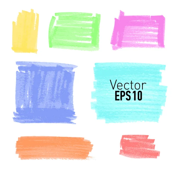 Set de pete de vopsea violet pentru designul dvs. . — Vector de stoc