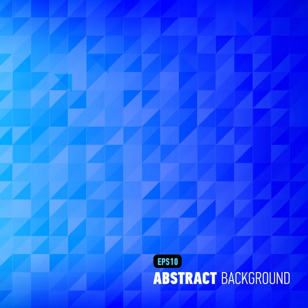 Shining blue Polygonal abstract background — Stock Photo, Image