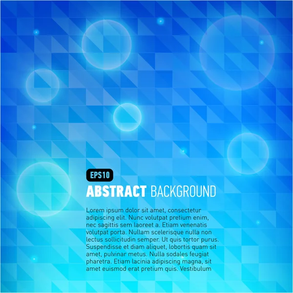 Polygonaler abstrakter Hintergrund — Stockvektor