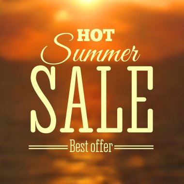 tipografi poster vektör çizim