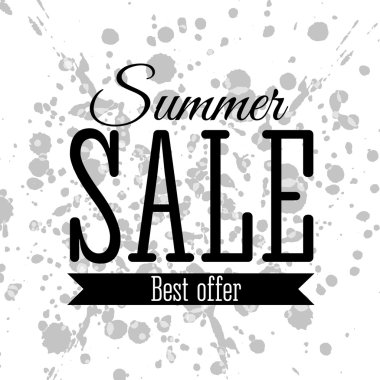 tipografi poster vektör çizim