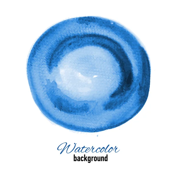 Handgezeichneter Aquarell-Hintergrund — Stockvektor