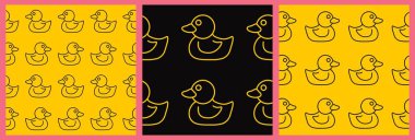 Sarı ördekli, kusursuz bir model.