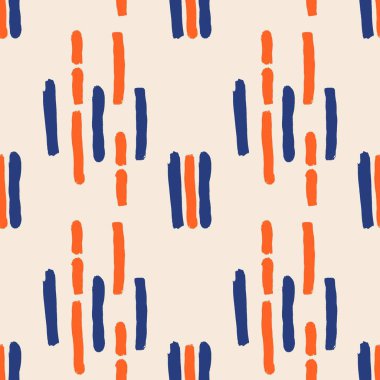 Abstract colorful background, seamless pattern, printable print. Hand drawn doodles. Modern fashion vector illustration.