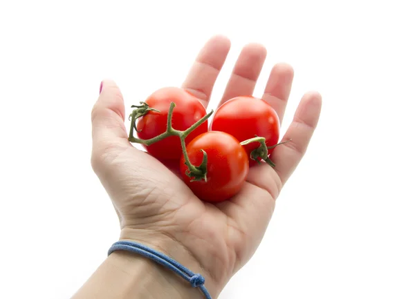 Cherry tomatos — Stock Photo, Image