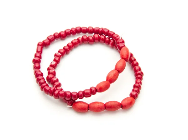 Red bracelet — Stock Photo, Image
