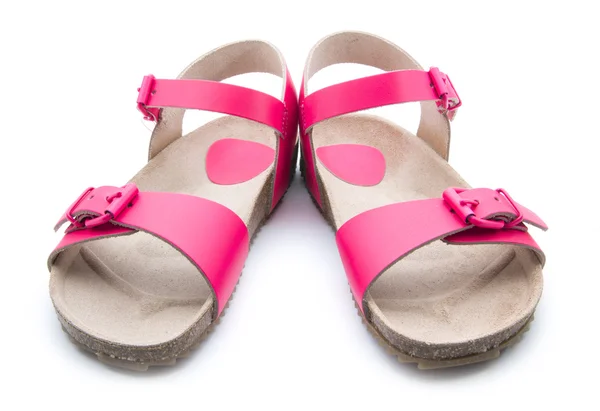 Roze sandalen — Stockfoto