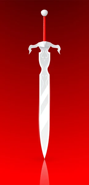 vektör çizim basit kılıç