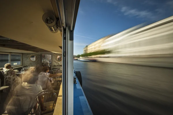 Boat trip in St. Petersburg — Stock Photo, Image