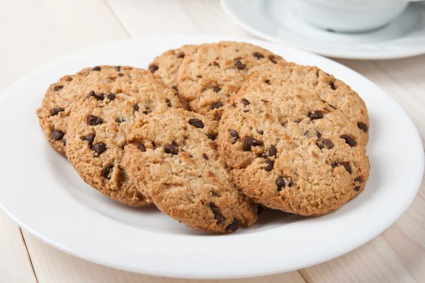 Un plato de galletas — Foto de Stock