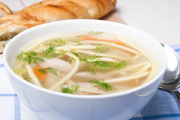 Chicken soup — Stock Photo, Image