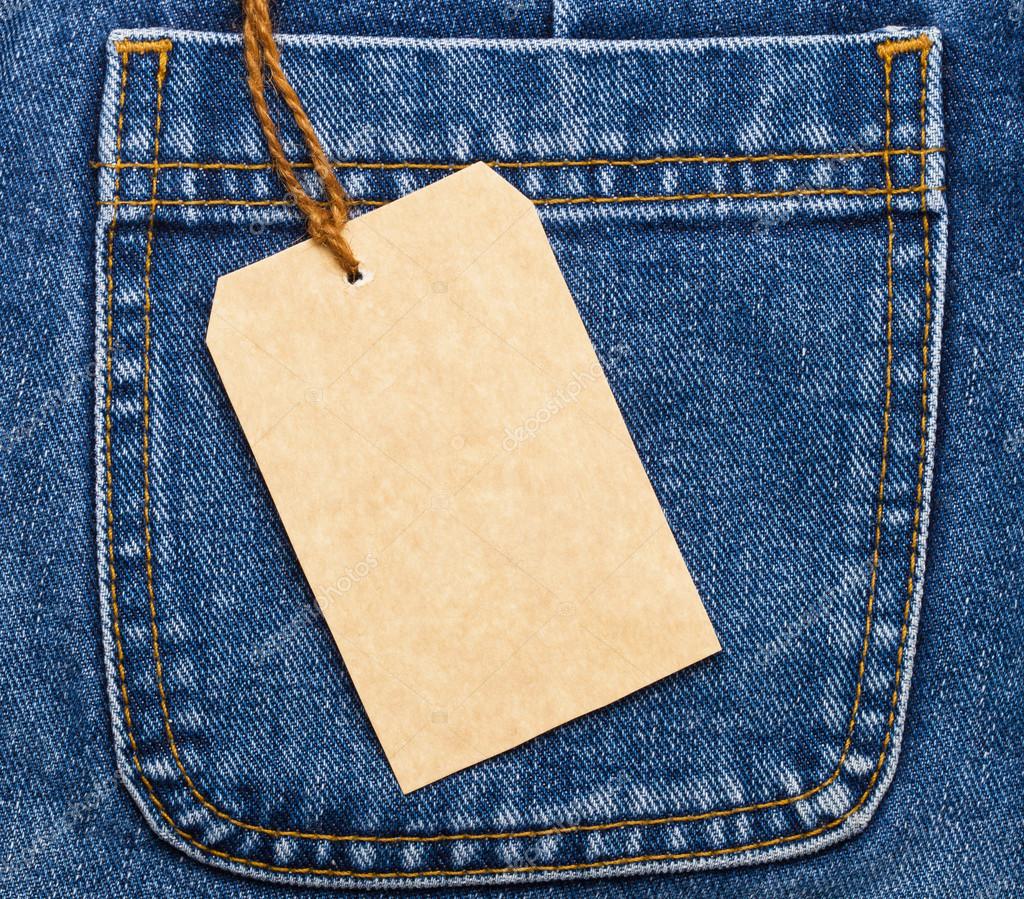Jeans Pocket And Price Tag Stock Photo Colors06 34594241 jeans-pocket-and-price-tag-stock-photo-colors06-34594241