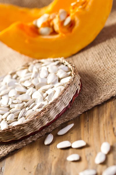 Pumpkin seeds — Stock Photo, Image