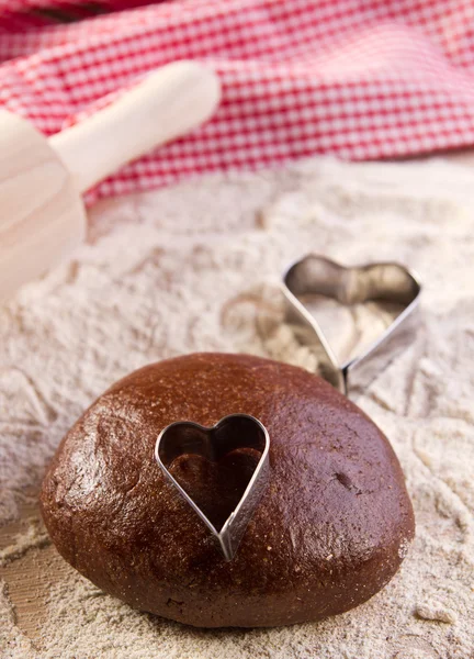 Masa con chocolate —  Fotos de Stock