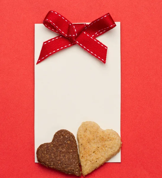 Tarjeta de felicitación Valentine — Foto de Stock