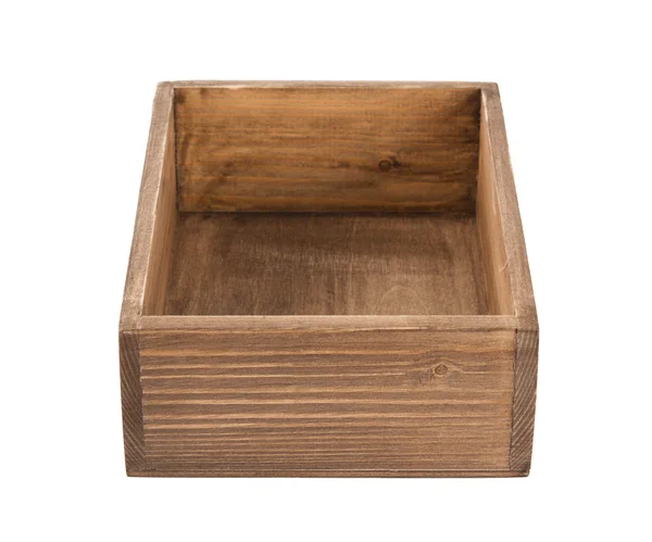 Caja de madera — Foto de Stock