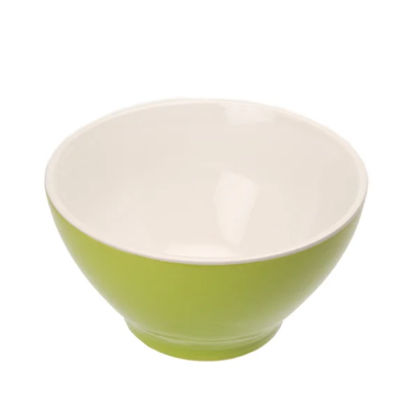 Green bowl — Stock Photo, Image