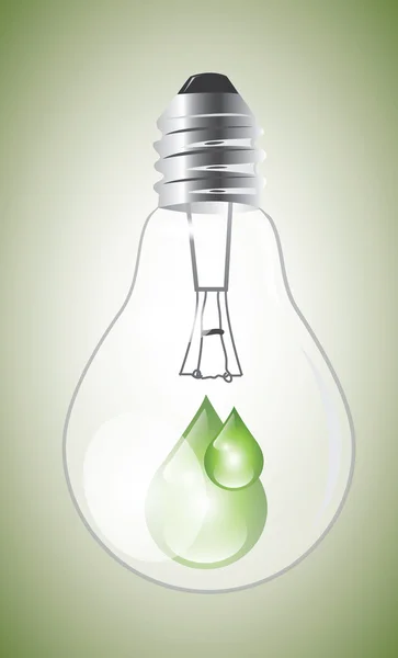 Eco žárovka — Stockový vektor