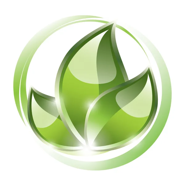 Symbolem Eco — Wektor stockowy