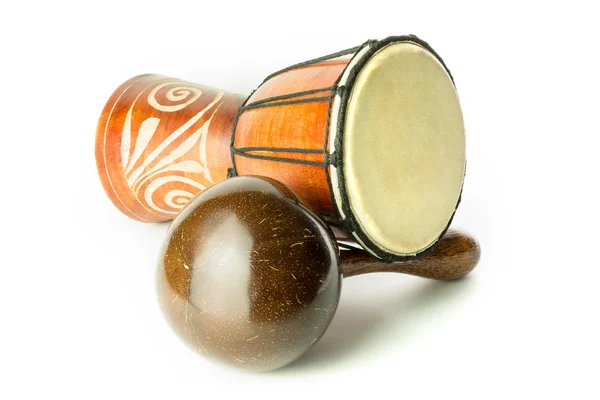 Djembe e Shekere — Foto Stock