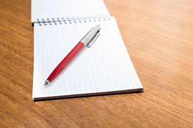 Not defteri ve kalem