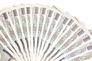 Japon para birimi yen kapatın