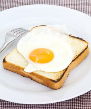 Kızarmış yumurtalı tost