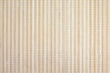 Bambu kahverengi saman hasır