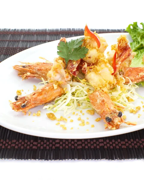 Crispy fried shrimps — Stock Photo, Image
