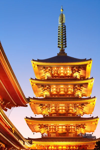 Asakusa chrám kannon — Stock fotografie
