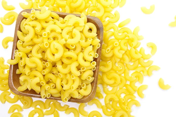 İtalyan makarna makarna pişmemiş yiyecek — Stok fotoğraf