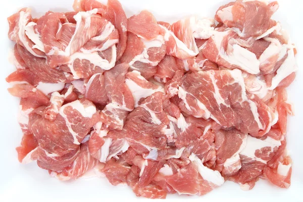 Fresh red chopped meat — Stock Photo, Image