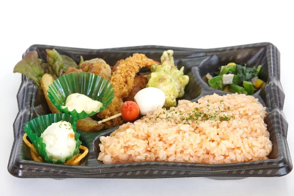 Japanse kant en klare lunchbox — Stockfoto