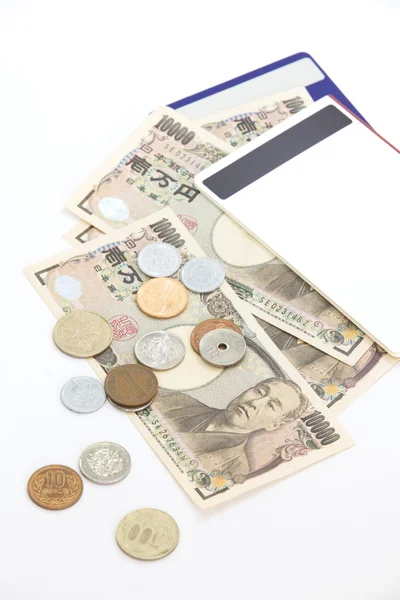 Billetes de moneda japonesa —  Fotos de Stock