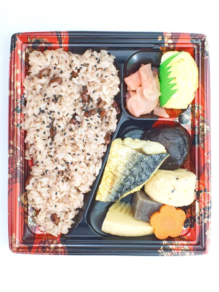 Japanische Fertiglunchbox — Stockfoto