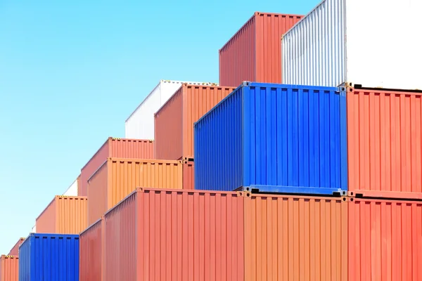 Containers verzending — Stockfoto