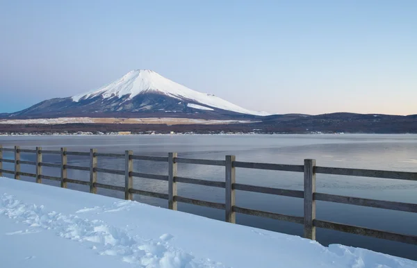 Fuji de montanha no inverno — Fotografia de Stock