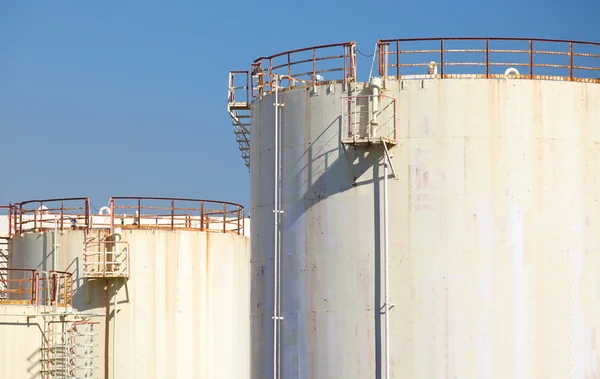 Instalação industrial petroquímica — Fotografia de Stock