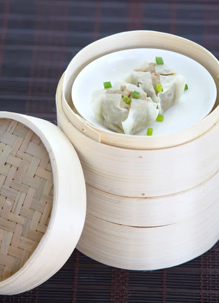 Chinese steamed dumpling — Stock Photo, Image