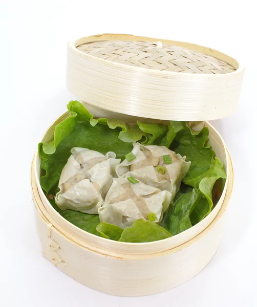Dumpling chinois à la vapeur — Photo