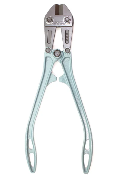 Metal pliers on white background — Stock Photo, Image