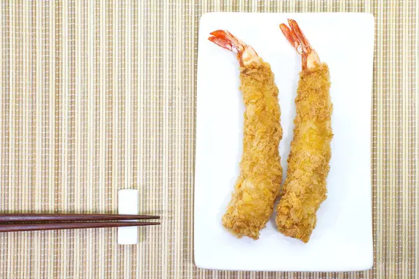 Crevettes frites — Photo