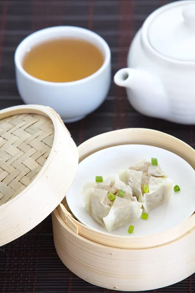 中国蒸的饺子 — 图库照片