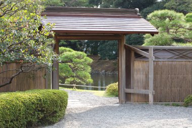 Japon geleneksel ev kapısı