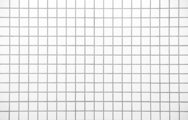 Mur de carreaux de mosaïque blanche — Photo