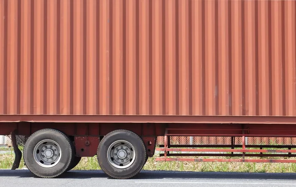 Red Cargo container — Stock Photo, Image